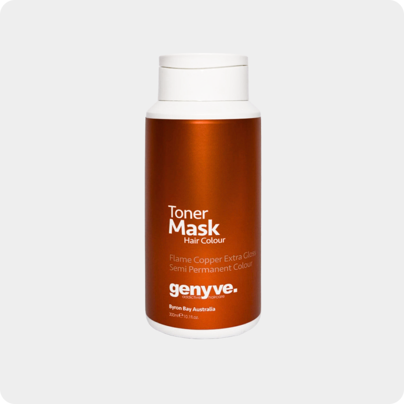 Genyve Flame Copper Toner Mask colour-depositing mask for copper and auburn hair