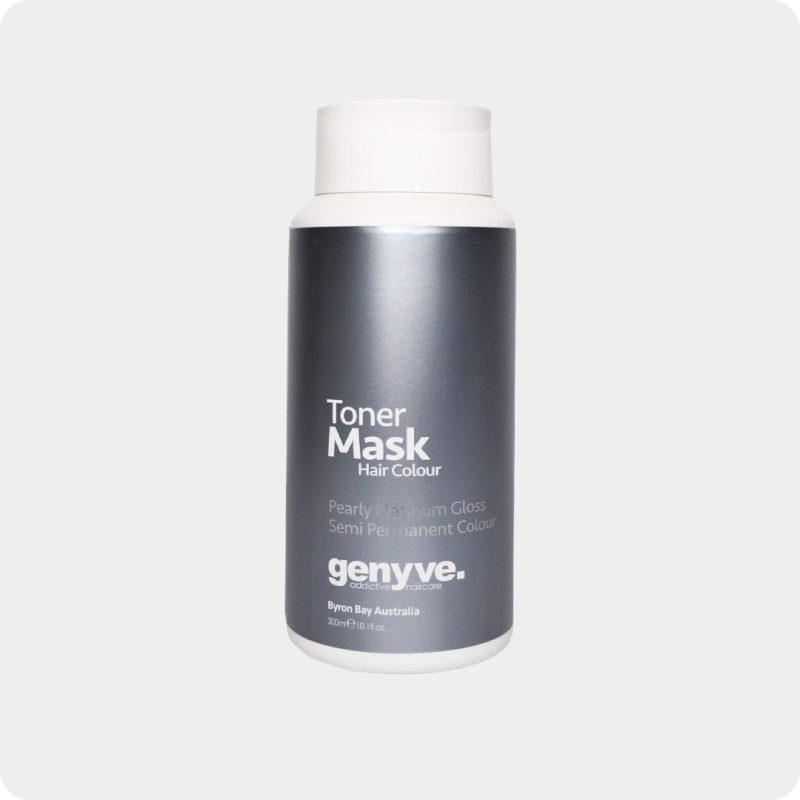 Genyve Pearly Platinum Toner Mask colour-depositing mask for icy platinum and cool blonde tones