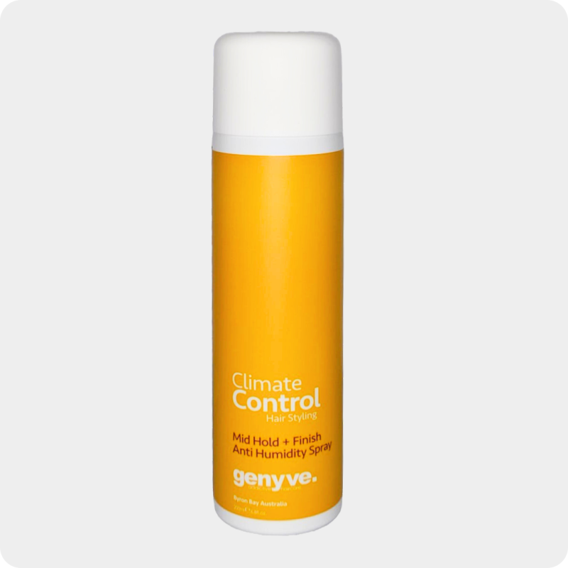Genyve Climate Control Hair Spray mid hold anti-humidity spray for frizz and flyaway control