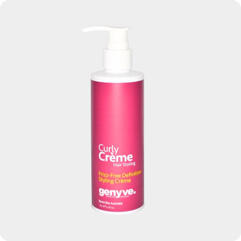 Genyve Curly Creme curl-defining styling cream for frizz control and soft hold